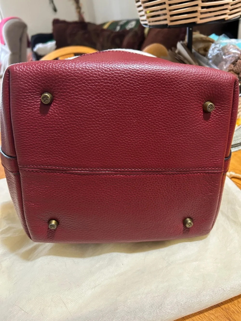 BURBERRY Drawstring Bucket Bag - Picture 5 of 11